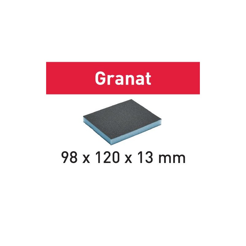 Festool Gąbka szlifierska 98x120x13 120 GR/6 Granat