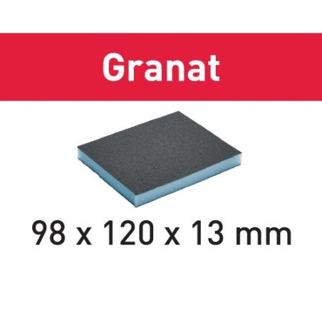 Festool Gąbka szlifierska 98x120x13 120 GR/6 Granat