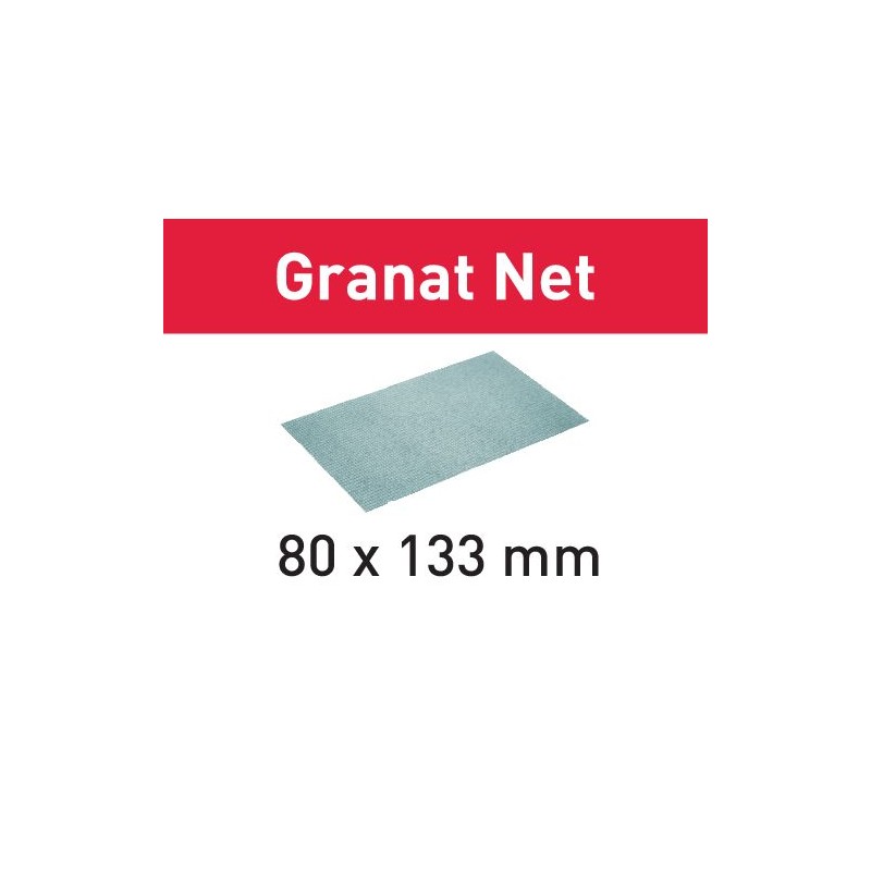 Festool Materiały ścierne z włókniny STF 80x133 P240 GR NET/50 Granat Net