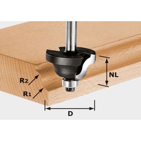 Festool Frez dwupromieniowy HW S8 D31,7/R4/R4