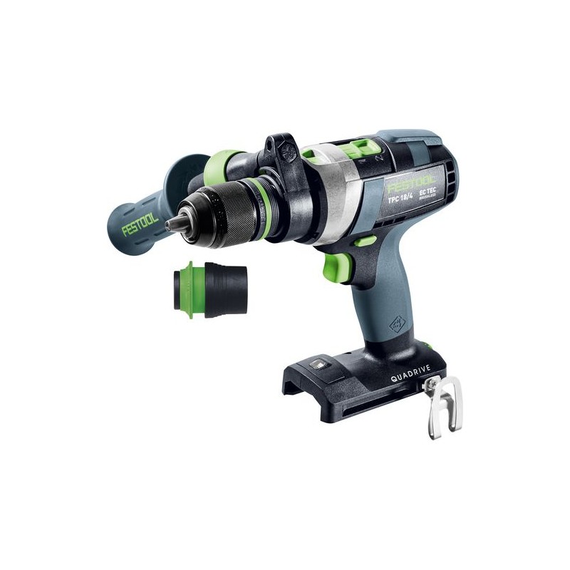 Festool Akumulatorowa wiertarko-wkrętarka udarowa TPC 18/4 I-Basic QUADRIVE