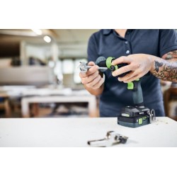 Festool Akumulatorowa wiertarko-wkrętarka udarowa TPC 18/4 I-Basic QUADRIVE