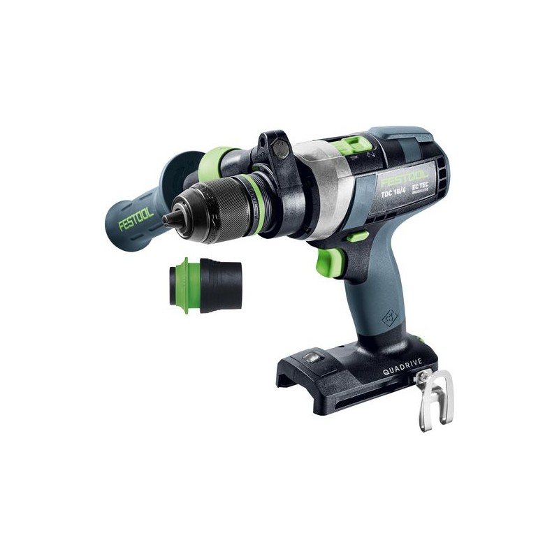 Festool Akumulatorowa wiertarko-wkrętarka TDC 18/4 I-Basic QUADRIVE