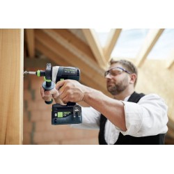 Festool Akumulatorowa wiertarko-wkrętarka TDC 18/4 I-Basic QUADRIVE