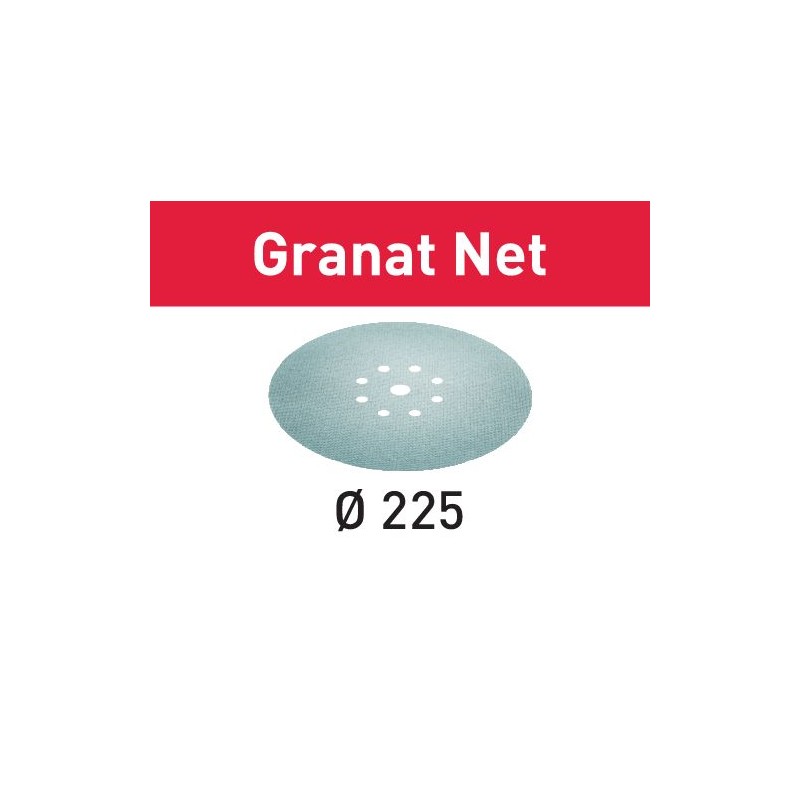Festool Materiały ścierne z włókniny STF D225 P180 GR NET/25 Granat Net