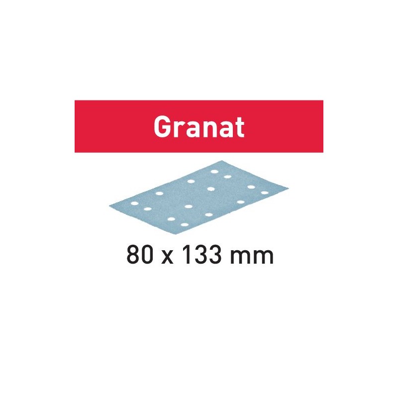 Festool Arkusze ścierne STF 80x133 P180 GR/10 Granat