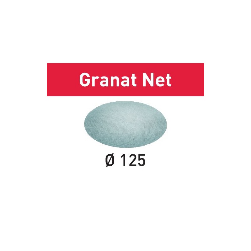 Festool Materiały ścierne z włókniny STF D125 P120 GR NET/50 Granat Net