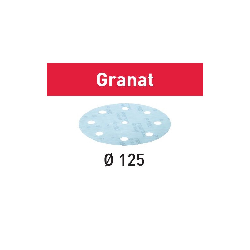 Festool Krążki ścierne STF D125/8 P1000 GR/50 Granat