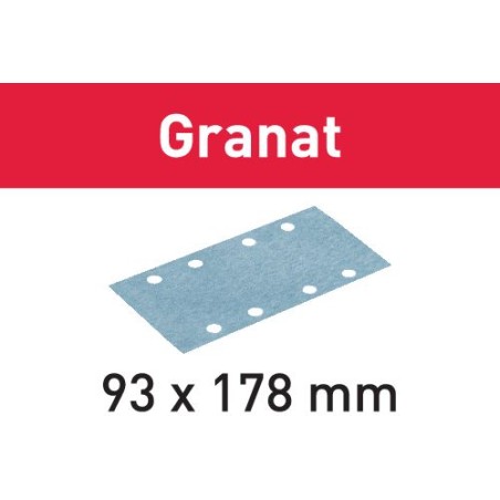 Festool Arkusze ścierne STF 93X178 P100 GR/100 Granat