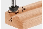 Festool Frez do wgłębień półokrągłych HW S8 R8