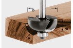 Festool Frez do wgłębień półokrągłych HW S8 D31,7/R9,5 KL