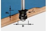 Festool Frez wyrównująco-fazujący HW S8 D24/0° +45°