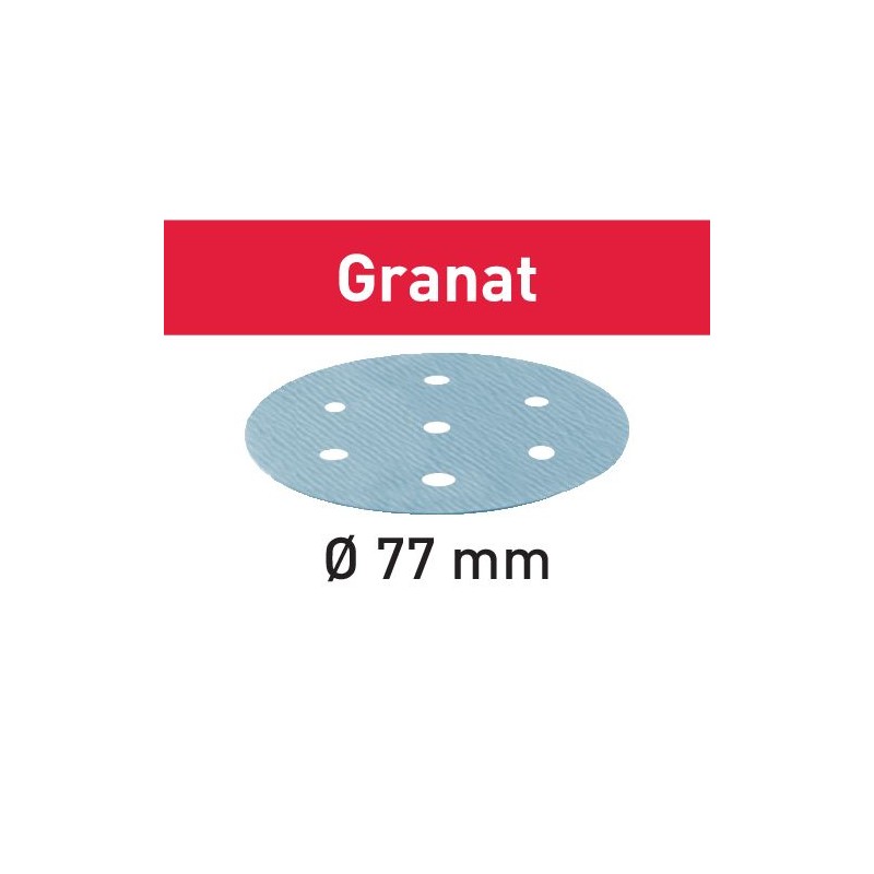 Festool Krążki ścierne STF D77/6 P120 GR/50 Granat