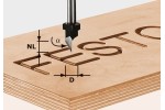 Festool Frezy do "pisania" HW S8 D11/60°