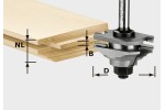 Festool Frez profilowy do wypustów HW S8 D46 x D12-FD
