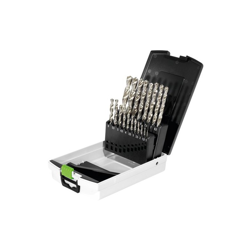 Festool Kaseta z wiertłami HSS do stali HSS D 1-10 Sort/19