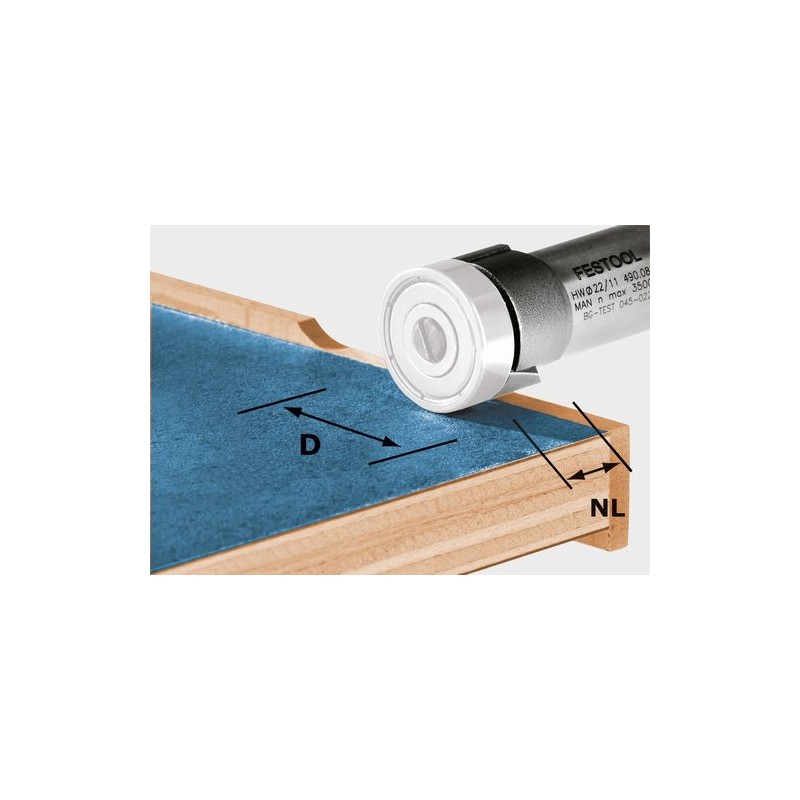 Festool Frez do wyrównywania HW/KLS D22/8-OFK