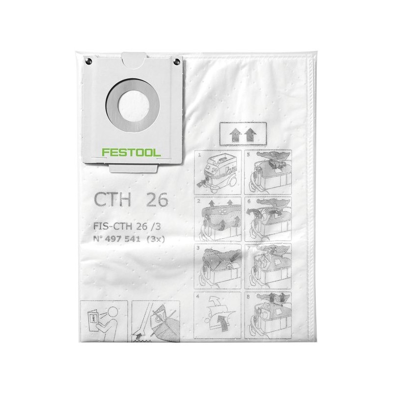 Festool Zabezpieczający worek filtrujący FIS-CTH 48/3