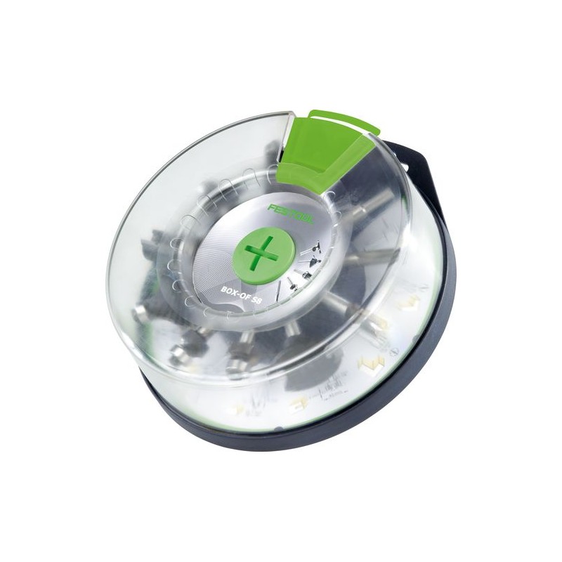Festool Skrzynka z frezami Box-OF HW S8 Mix