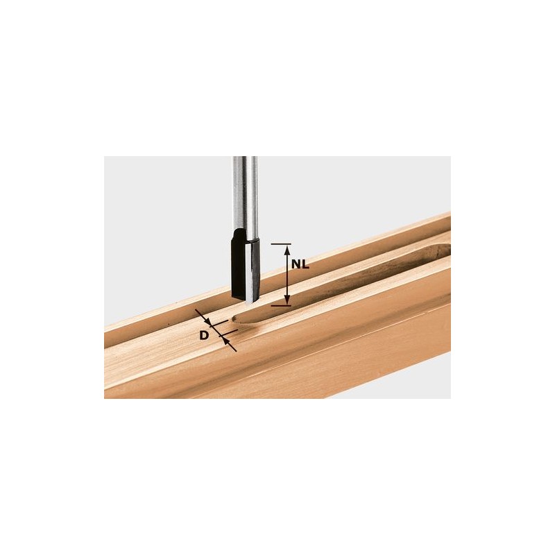 Festool Frez do wpustów HW S12 D24/45