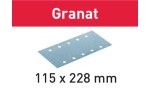 Festool Arkusze ścierne STF 115x228 P100 GR/100 Granat