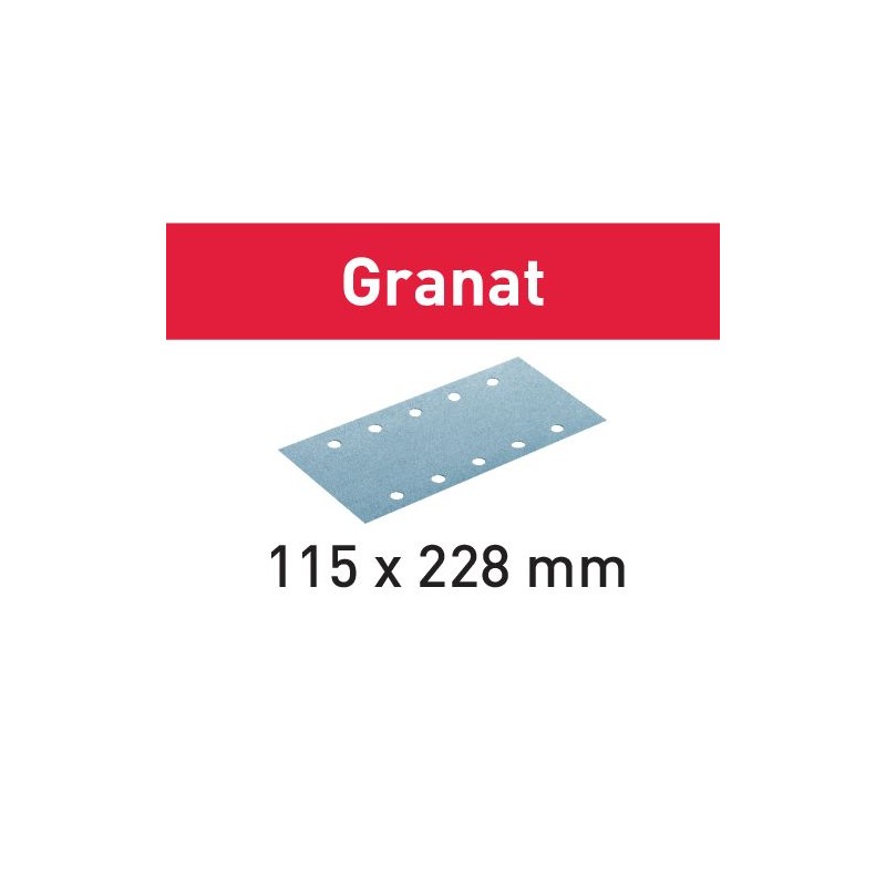 Festool Arkusze ścierne STF 115X228 P180 GR/100 Granat
