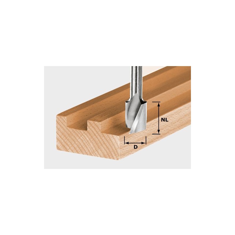 Festool Frez spiralny do wpustów, HW HW Spi S8 D4/10