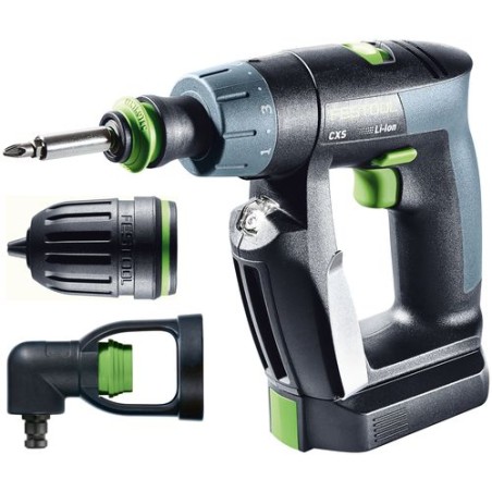 Festool Akumulatorowa wiertarko-wkrętarka CXS 2,6-Set