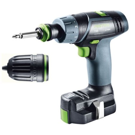 Festool Akumulatorowa wiertarko-wkrętarka TXS 2,6-Plus