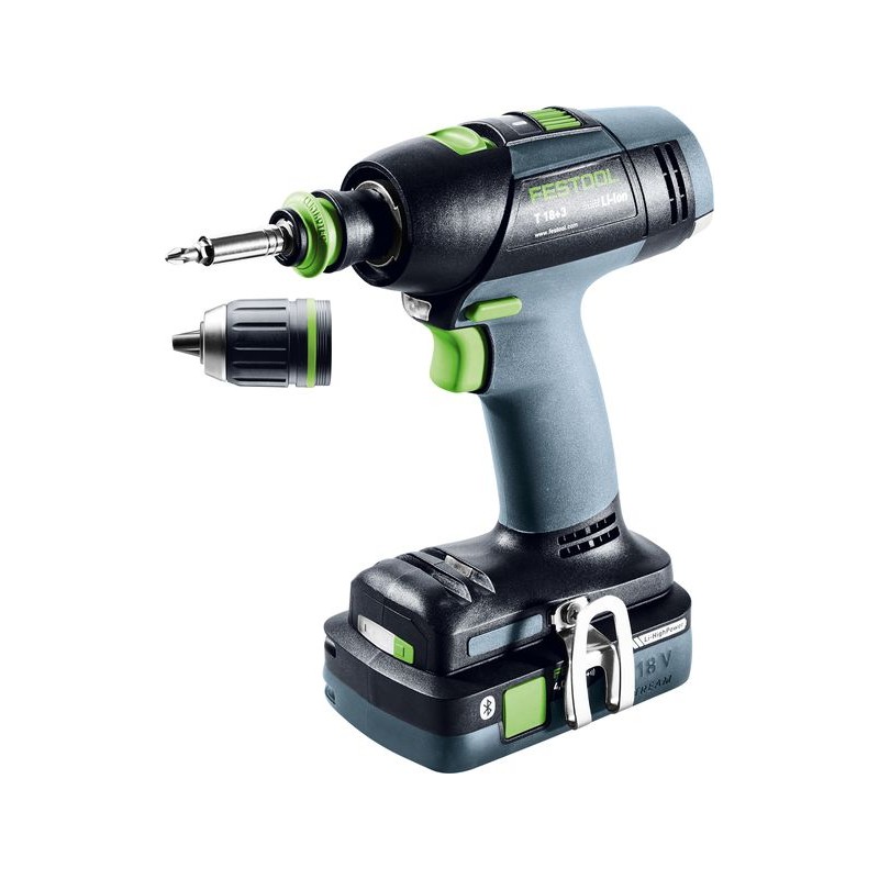 Festool Akumulatorowa wiertarko-wkrętarka T 18+3 HPC 4,0 I-Plus