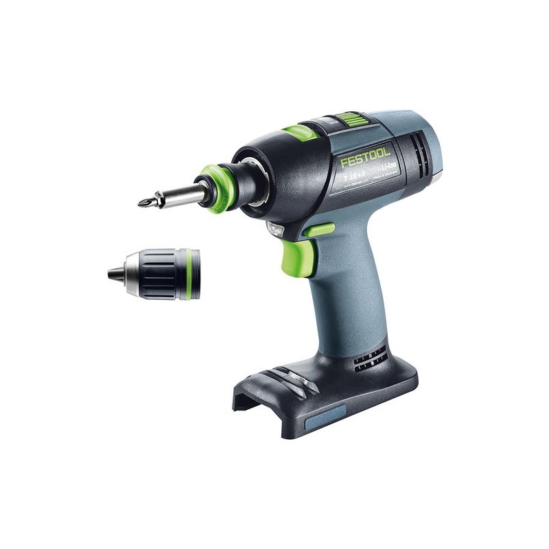 Festool Akumulatorowa wiertarko-wkrętarka T 18+3-Basic